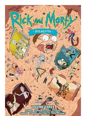 【现货】Rick and Morty Presents Vol. 3, 3，瑞克和莫蒂 原版图书籍进口正版 Marc Ellerby, Alex Firer, et al. 漫画
