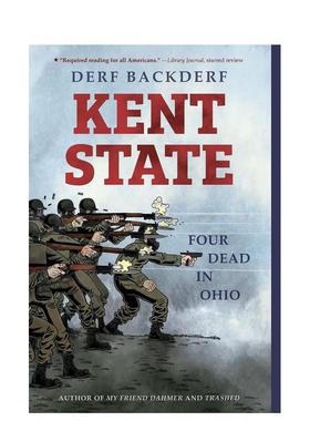 【预售】肯特州：俄亥俄州四人死亡 Kent State: Four Dead In Ohio  英文漫画 外文进口原版图书籍Abrams