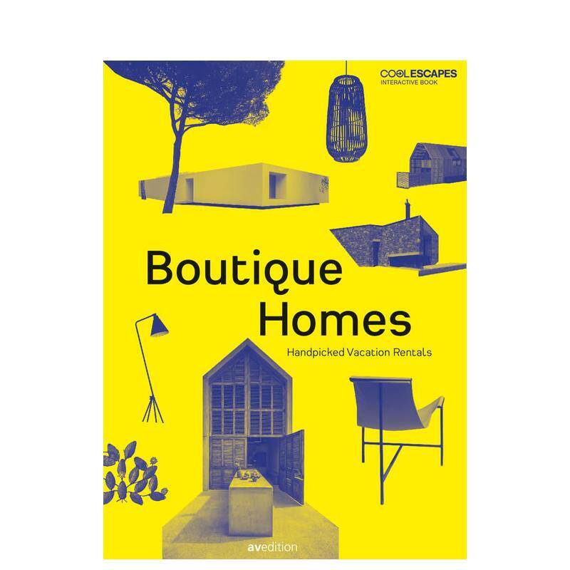 【预售】精品住宅：精选度假租赁 Boutique Homes 英文进口原版建筑设计图书 Heinz Legler Veronique Lievre Martin Nicholas Ku