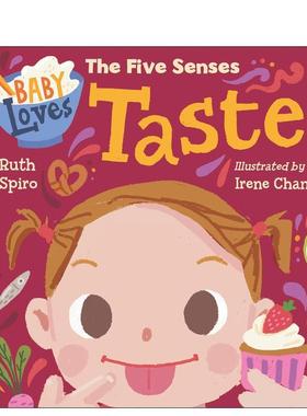 【预售】【宝宝爱启蒙】五感之味觉the Five Senses: Taste!【Baby Loves】 英文进口原版章节书儿童图书籍3-6岁Ruth Spiro
