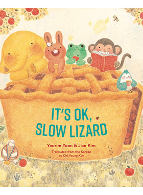 【预售】It’s OK, Slow Lizard【韩国插画师Jian Kim】英文原版图书籍进口正版 Yeorim Yoon, Jian Kim 儿童绘本-插画师