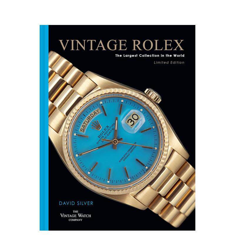 【预售】中古劳力士：世界收藏（全球限定三色典藏版-尊贵蓝） Vintage Rolex Limited Edition英文进口原版手表首饰图书David Si