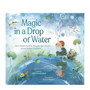 Drop 预售 6岁Julie 魔力 进口英文儿童绘本图书籍3 一滴水 Winterbottom外文正版 Magic Water原版
