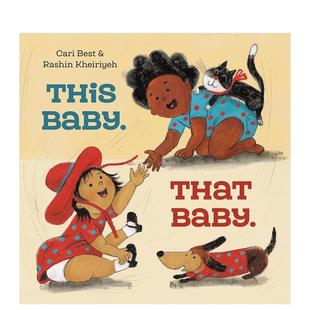 那个宝贝This Kheiriyeh Rashin 6岁 预售 这个宝贝 自我认知 That Baby. Best; Baby.英文进口原版 情绪管理Cari 儿童绘本图书3