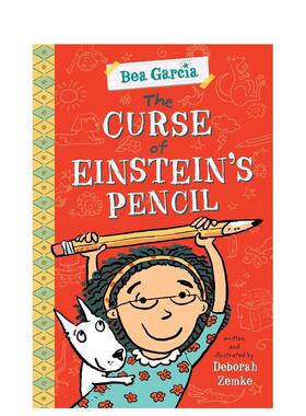 【现货】爱因斯坦铅笔的诅咒CURSE OF EINSTEIN’S PENCIL英文进口原版章节书儿童图书籍3-6岁ZEMKE  DEBORAH