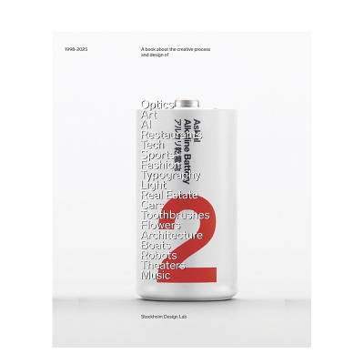 【预售】斯德哥尔摩设计实验室：1998–2025 Stockholm Design Lab –英文进口原版字体图案标志设计图书 增录近五年案例Victiona