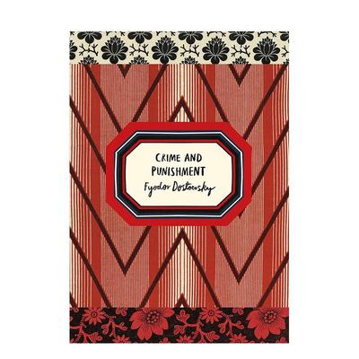 【预售】【复古经典俄罗斯文学】罪与罚 【Vintage Classics Russian】Crime And Punishment 英文进口原版文学小说Dostoevsky  F