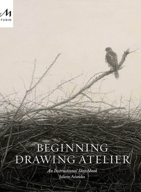 【现货】 Beginning Drawing Atelier: An Instructional Sketchbook，初学者画室：uliette Aristides 艺术技法与入门赏析 Monace