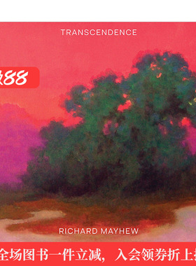 【WH】Transcendence 超然存在 风景画画家 Richard Mayhew 英文原版图书籍进口正版 艺术 理查德梅修 绘画作品集 画册画集