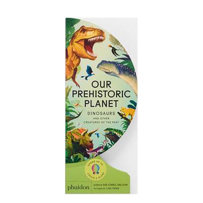 【预售】我们的史前星球：恐龙与远古其他生物Our Prehistoric Planet【Our World Collection立体地球仪】英文进口原版儿童绘本图