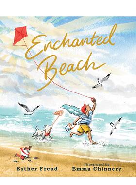 【预售】魔法海滩Enchanted Beach 英文进口原版儿童绘本图书 获奖作家 新锐插画师Esther Freud Emma Chinnery外文正版