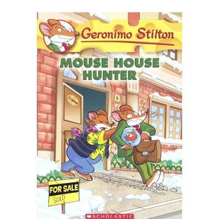 61：老鼠窝猎人 GERONIMO 6岁Geronimo 现货 Stilton 章节书儿童图书籍3 老鼠记者 英文进口原版 STILTON