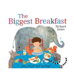早餐 Biggest Breakfast 儿童绘本图书Richard 丰盛 英文进口原版 Jones外文正版 预售