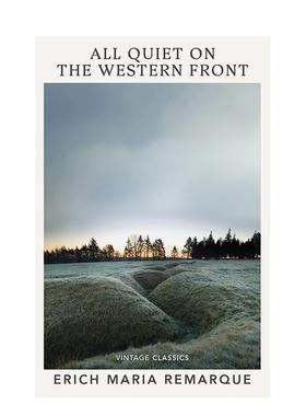 【现货】【企鹅复古经典-反战系列】西线无战事 All Quiet on the Western Front 英文进口原版文学小说图书Erich Maria Remarque
