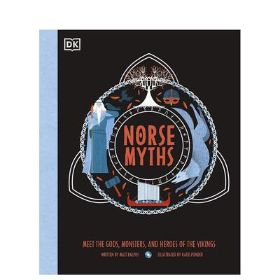 【预售】Norse Myths北欧神话 英文进口原版青少年读物儿童图书 Matt Ralphs  Katie Ponder