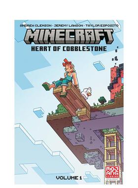 【预售】我的世界：鹅卵石之心 卷1 Minecraft: Heart of Cobblestone Volume 1  英文漫画 外文进口原版图书籍Dark Horse