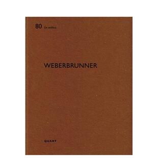 Weberbrunner 建筑设计图书Heinz 预售 Wirz 英文进口原版 Weberbrunner建筑工作室 aedibus