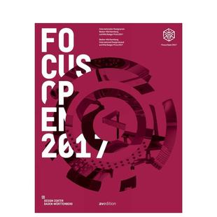 设计图书 预售 Open Design Wuerttemberg 年焦点开放设计奖 Baden 2017 AVEdition Focus Center 英文进口原版