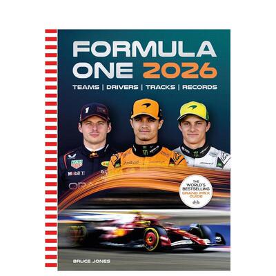 【预售】F1一级方程式赛车2026年官方赛事指南 Formula One 2026 The World’s Bestselling 英文进口原版运动图书Bruce Jones