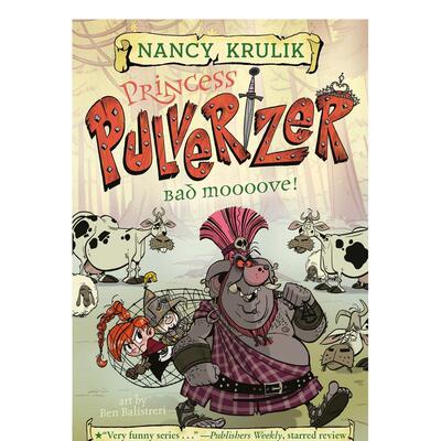 【现货】公主粉碎机 3 PRINCESS PULVERIZER 3英文进口原版儿童章节书KRULIK  NANCY外文