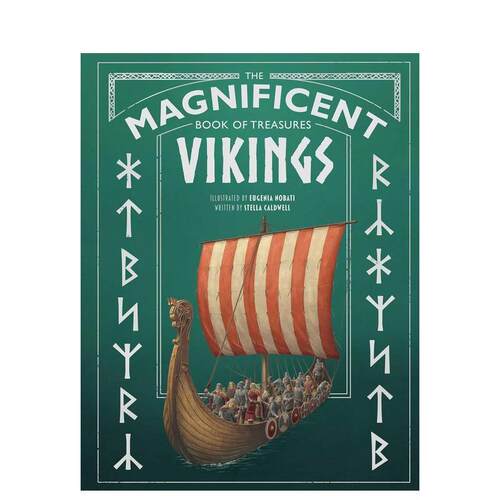 【预售】宝藏大书：维京时代 【The Magnificent Book of】Treasures: Vikings 英文进口原版青少年读物Weldon Owen