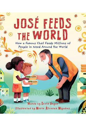 【现货】何塞养活世界 José Feeds the World 英文进口原版儿童绘本