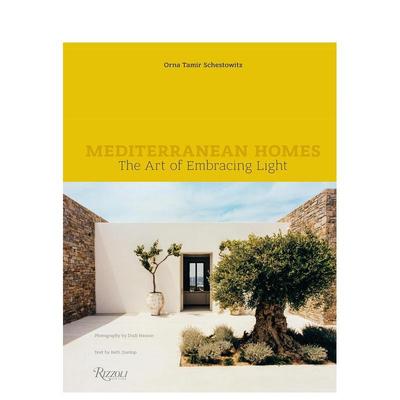【预售】地中海式住宅：拥抱光线的艺术 Mediterranean Homes: The Art of Embracing Light 英文进口原版建筑设计图书RizzoliOrn
