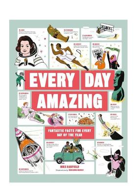 【现货】惊人的每一天：一年中每一天的奇妙事实Every Day Amazing : Fantastic Facts for Every Day of the Year英文进口原版儿