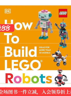 【现货】如何搭建乐高机器人How to Build LEGO Robots英文进口原版儿童绘本图书职业认知/财商管理6-9岁Jessica Farrell