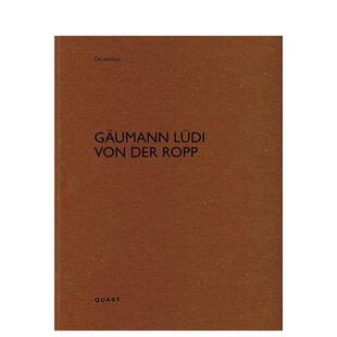【预售】戈曼·吕迪·冯·德·罗普 G?umann Lüdi von der Ropp英文进口原版建筑设计图书Heinz Wirz外文正版