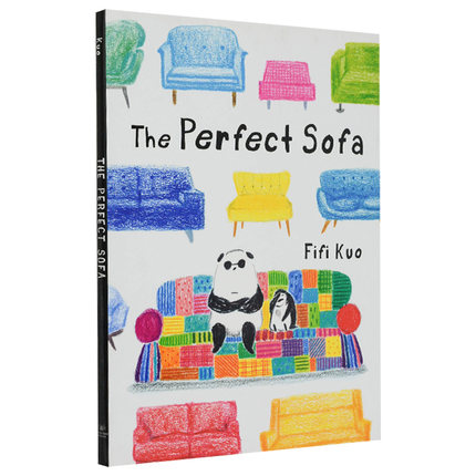 【现货】 The Perfect Sofa，【Fifi Kuo】完美的沙发 儿童绘本 3-6岁 英文原版图书籍进口正版