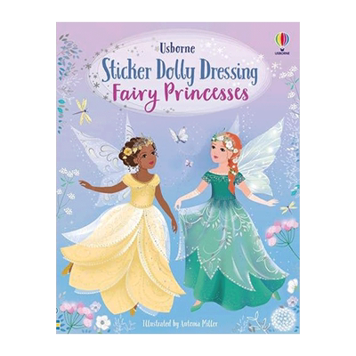 【现货】Sticker Dolly Dressing Fairy Princesses 打扮仙女公主贴纸 儿童互动活动游戏  英文原版图书籍进口正版