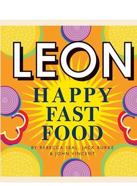 【现货】【Happy Leons】Leon Happy Fast Food，里昂快乐快手菜 英文原版图书籍进口正版 餐饮
