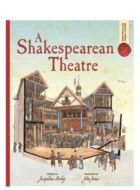 【预售】壮观的视觉指南:莎士比亚剧院 Spectacular Visual Guides: A Shakespearean Theatre 英文进口原版儿童绘本