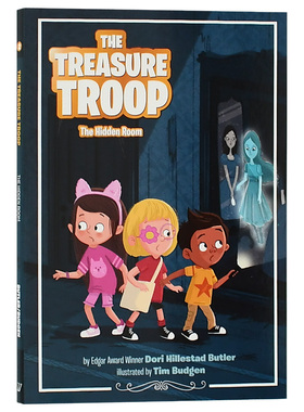 【预售】【寻宝小队】隐秘的房间【The Treasure Troop】The Hidden Room #2英文进口原版章节书儿童图书籍3-6岁Dori Hillestad B
