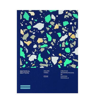 【预售】材料很重要 03：石材：常见材料的创造性应用 Material Matters 03: Stone 英文进口原版平面设计图书Victionary