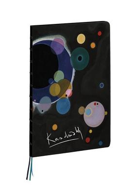 【预售】康定斯基-几个圆圈A4笔记本 Several Circles， Vasily Kandinsky A4 Notebook 进口原版笔记本NotebookVasily Kandinsky