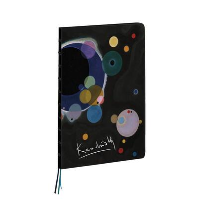 【现货】康定斯基-几个圆圈A4笔记本 Several Circles， Vasily Kandinsky A4 Notebook 进口原版笔记本NotebookVasily Kandinsky