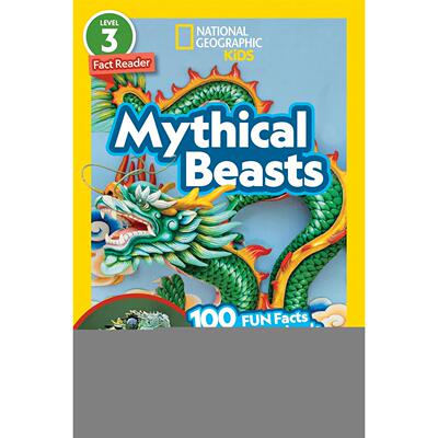 【预售】【国家地理读者】神话生物【National Geographic Readers】Mythical Beasts英文进口原版儿童图书青少年读物Stephanie D