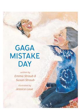 【预售】嘎嘎错误日 Gaga Mistake Day 英文进口原版儿童绘本 STRAUB, EMMA 外文原版