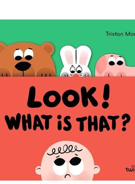 【现货】瞧！那是啥？ 趣味机关绘本 【Tristan Mory】英文进口原版儿童趣味图书 锻炼幼儿手部精细动作 促进语言发展Tristan Mory