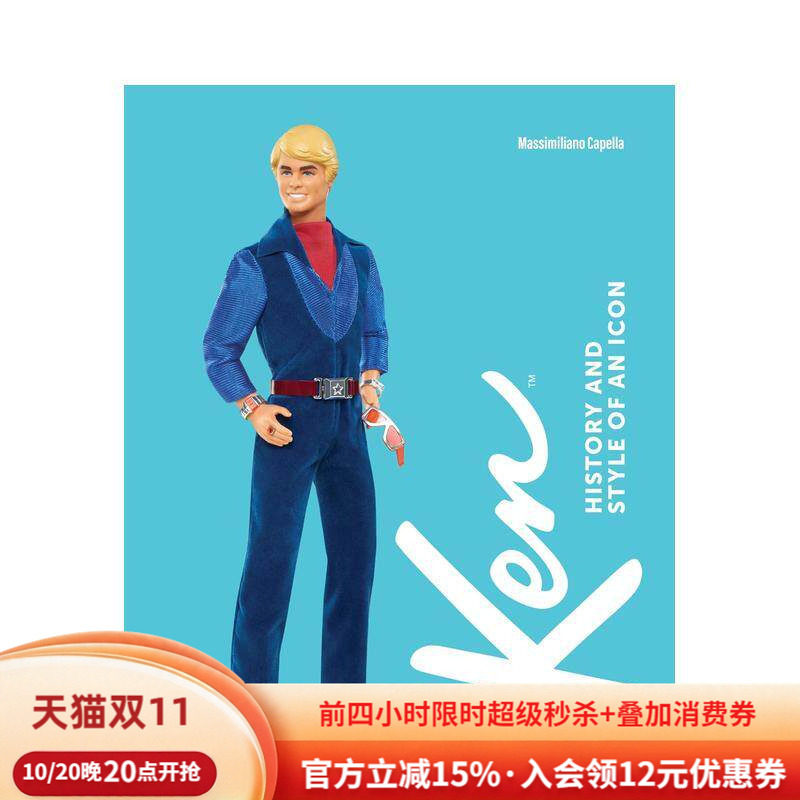 【预售】肯:一位偶像的历史与风格 Ken: History and Style of an Icon 英文进口原版艺术画册画集外文图书Massimiliano Capella