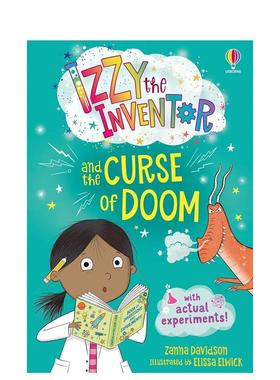 【预售】【小发明家Izzy】末日诅咒【Izzy the Inventor】 and the Curse of Doom英文进口原版图书儿童绘本Zanna Davidson  Elis