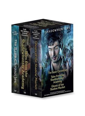 【预售】The Shadowhunters Slipcase暗影猎人套装（3册礼盒装） 英文进口原版青少年读物儿童图书 Cassandra Clare9-12岁