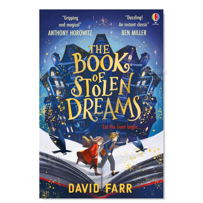 【现货】【入围2023水石儿童图书奖】盗梦者之书 The Book of Stolen Dreams 英文青少年读物 原版图书进口外版书籍David Farr