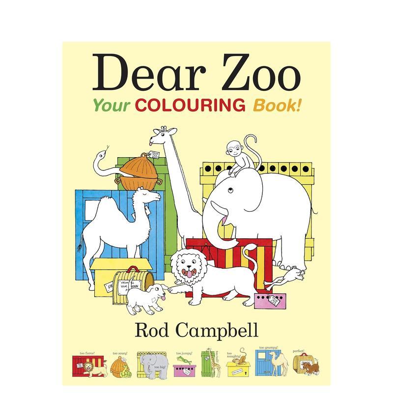 亲爱的动物园：你的涂色书 De