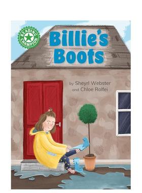 【预售】阅读冠军 比莉的靴子Reading Champion: Billie's Boots英文进口原版儿童图书3-6岁桥梁书Sheryl Webster