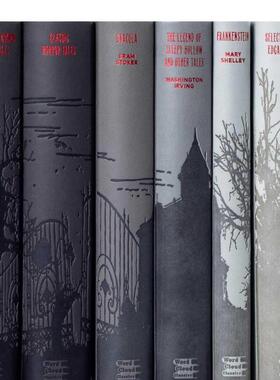 【预售】字云经典:恐怖 合集 Word Cloud Classics: Horror Collection 英文进口原版文学小说图书Editors of Canterbury Classics