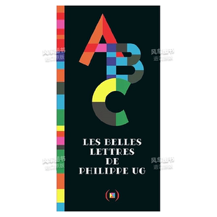 【现货】【立体书】字符 法文立体书 Les Belles Lettres 儿童书 进口原版图书