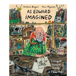 想象 儿童绘本Knopf外文正版 现货 童书 英文进口原版 爱德华 Imagined Edward